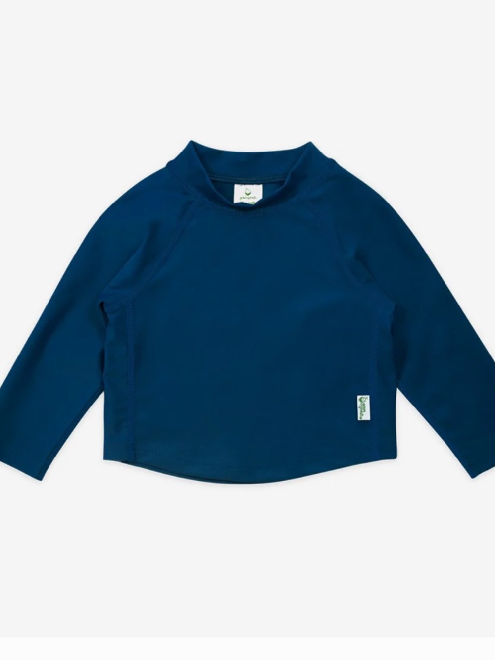Green Sprouts Long Sleeve Rash Guard Top in Navy